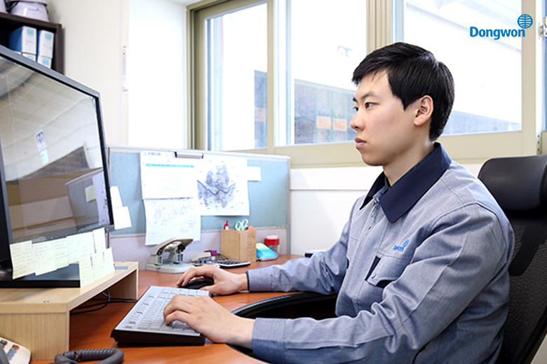 동원산업 백암물류센터 성세진 사원